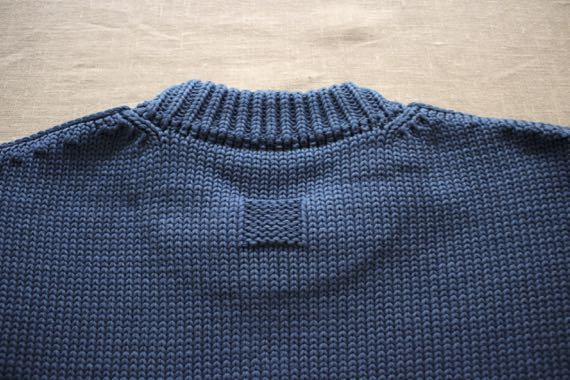 藍染め3Gニット